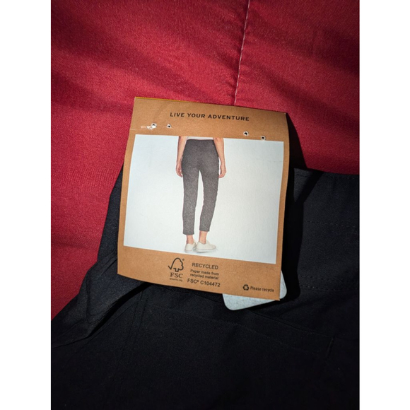 Women's Eddie Bauer Black Ankle & Cropped Pants M - Picture 4 of 5
